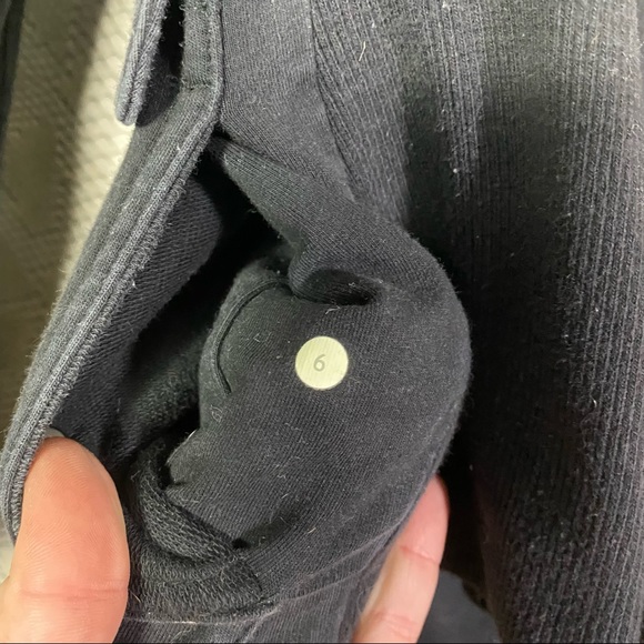 Lululemon Bloc super long zip up sweater with thumb holes 4FOR125 - Picture 7 of 8